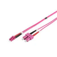 Assmann DK-2532-02-4 LWL LC-SC patchkábel OM4 2 m