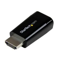 Startech.com HD2VGAMICRO HDMI to VGA konverter Fekete