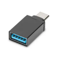 Assmann AK-300506-000-S USB Type-C to USB-A adapter fekete