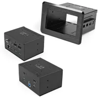 StarTech.com KITBZDOCK Konferenciaasztal dokkoló doboz 4K30 5 Gbps alumínium 145x100x115 mm