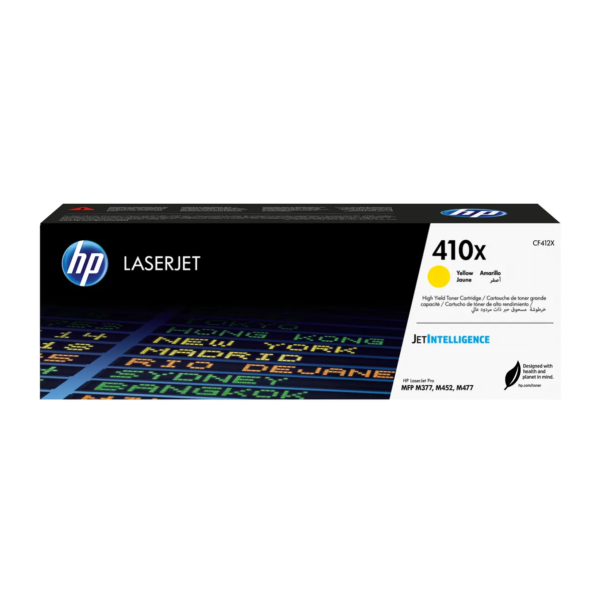 HP Inc. CF412X Sárga LaserJet Pro eredeti nagy kapacitású toner 5000 oldal #1