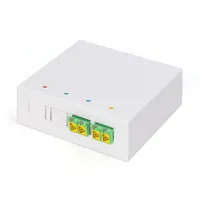 Assmann DN-931097 FTTH tok 2x LC APC fedél falra szerelhető IP45 fehér ABS PC 80x80x30 #1