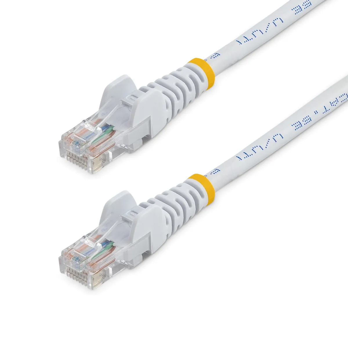 Startech.com 45PAT5MWH 5 m cat5e patch kábel utp RJ-45 aranycsatlakozó fehér #1