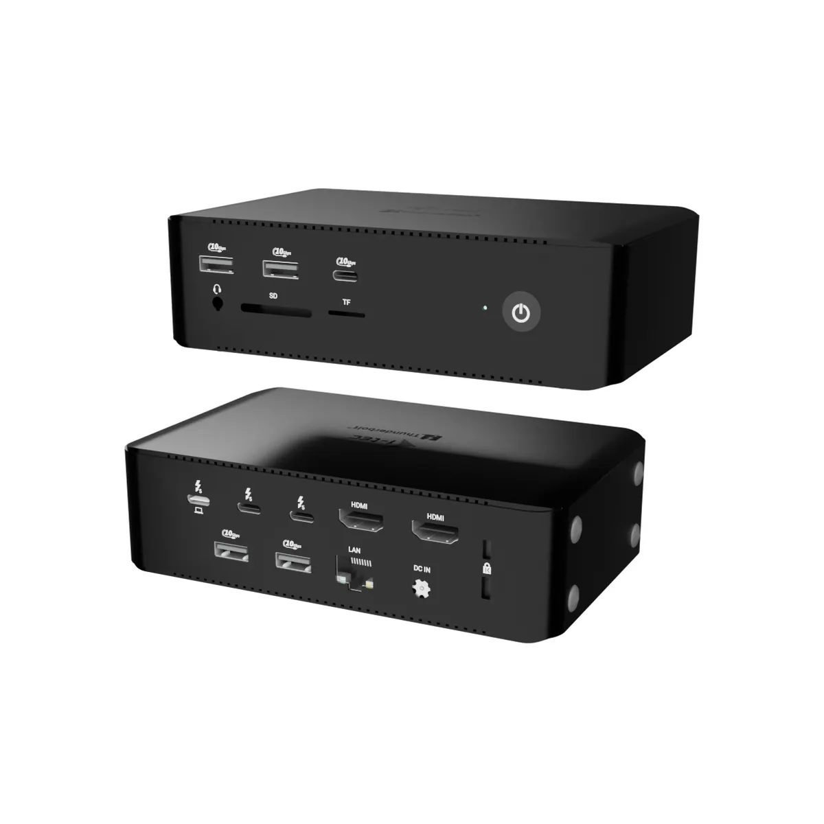 i-tec TB5QUATTRODOCKPD Thunderbolt 5 Quattro kijelző dokkolóállomás PD 140W #1