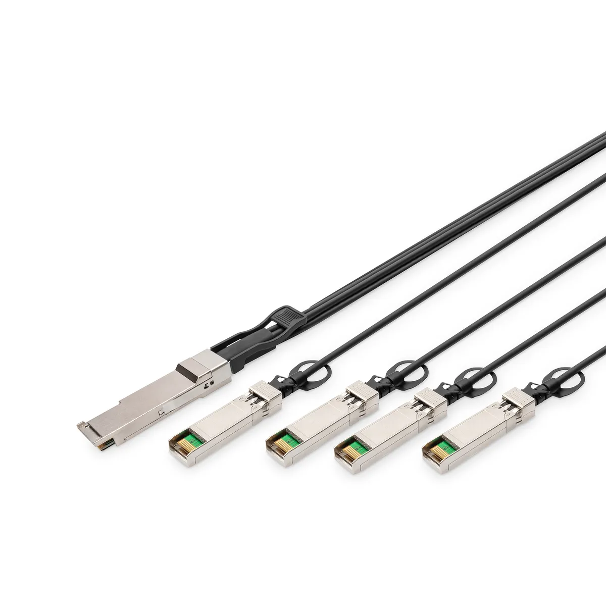Assmann DN-81325 DAC breakout kábel 5 m QSFP 4x 10G SFP #1