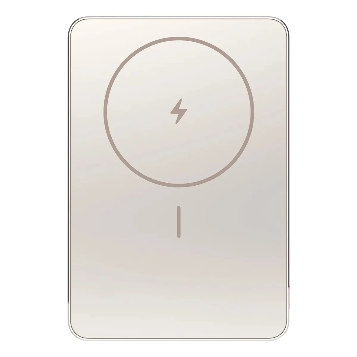 Xiaomi BHR08PLGL mágneses power bank 5000mAh vezeték nélküli homok #1