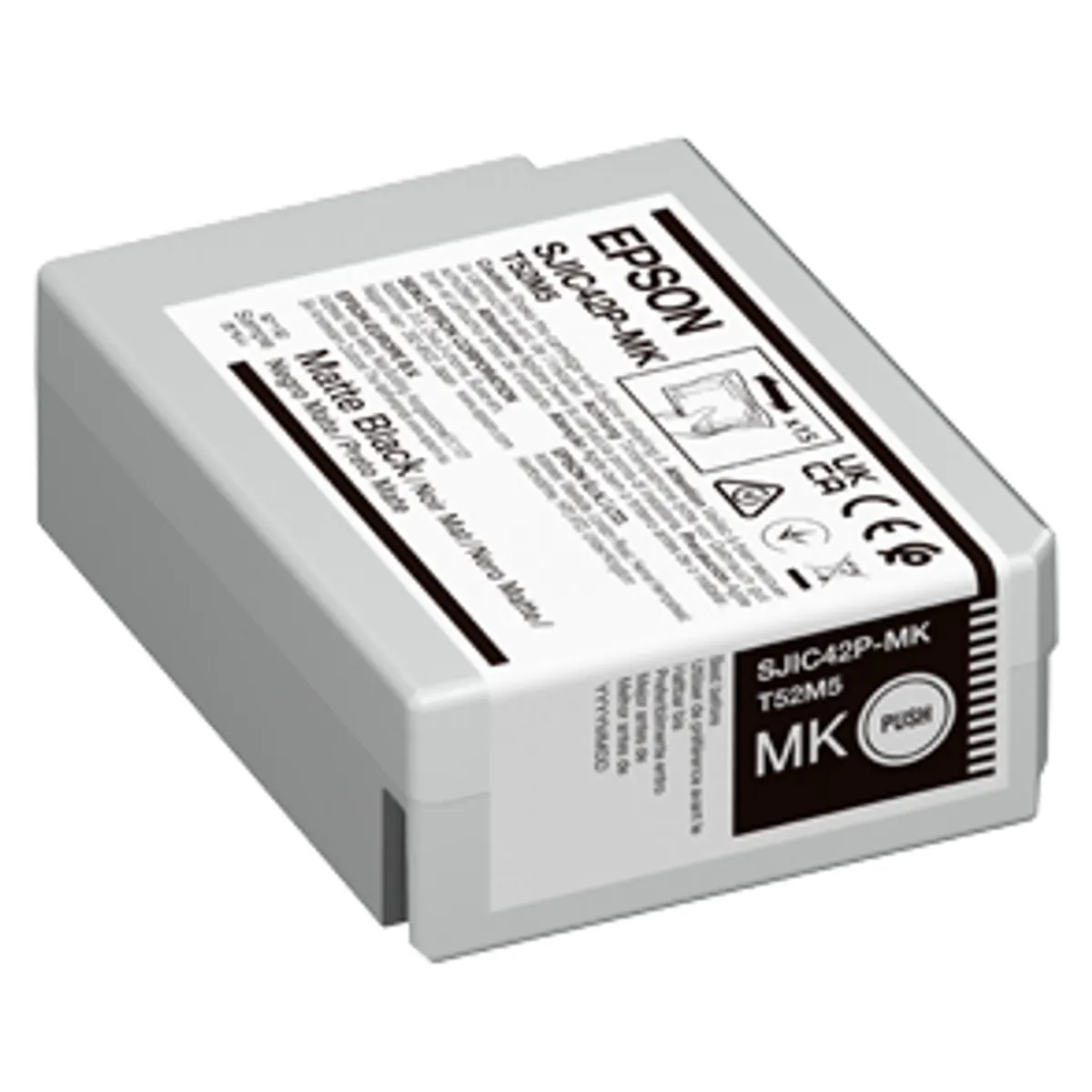 Epson C13T52M540 SJIC42P-MK tintapatron matt fekete CW-C4000e kompatibilis #1