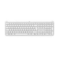 Logitech 920-012452 Signature Slim K950 vezeték nélküli Bluetooth és RF ollós billentyűzet QWERTZ fehér