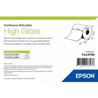 Epson 7113750 magasfényű öntapadós címke folyamatos tekercs 102mm x 33m