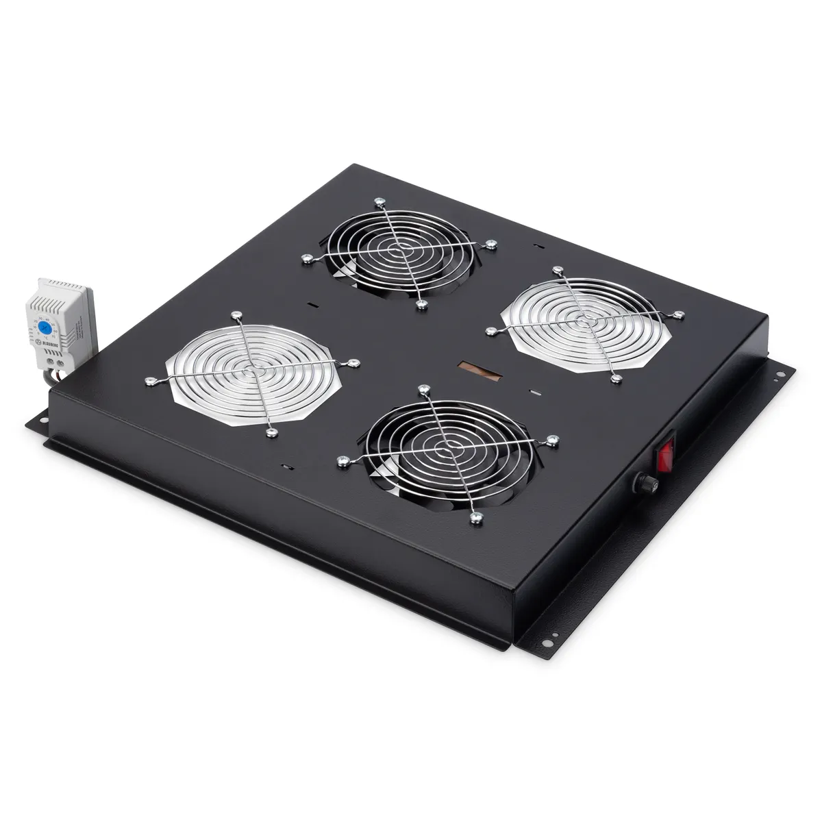 Assmann DN-19 FAN-2-B-N ventilátor panel 2 db 276 m3h fekete #1
