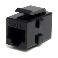 Startech.com c6keycoupler cat 6 keystone összekötő rj-45 fekete