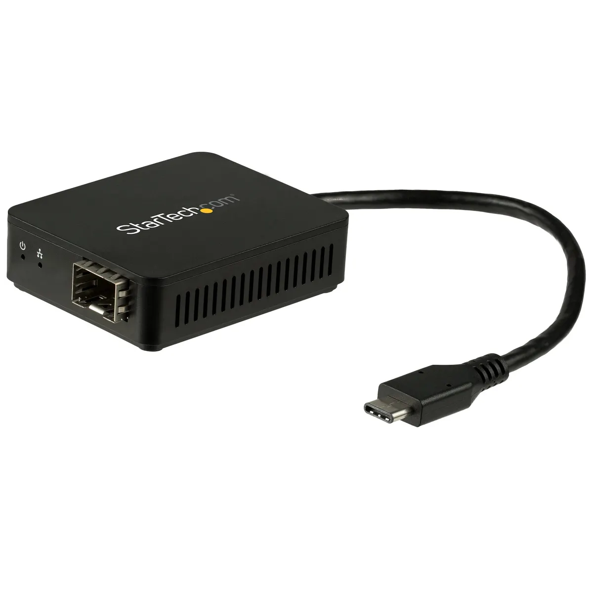 Startech.com US1GC30SFP USB-C száloptikai konverter 1 Gbps USB-áramellátású fekete #1