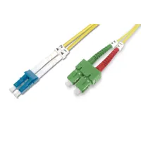 Assmann DK-292SCA3LC-01 optikai patchkábel SC-LC 1 m OS2 9 micron duplex