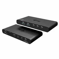 i-tec C31KVMHDMIDOCKPD KVM HDMI dokkolóállomás 2 gazdagép 4K60 USB-C 3.2 Gen1 100 W PD
