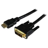Startech.com HDDVIMM150CM HDMI-DVI-D kábel M/M 1,5 m RoHS