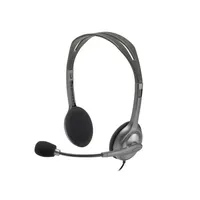 Logitech 981-000271 fejhallgató H110 sztereó mikrofonos, 3,5 mm jack, 2,35 m kábel