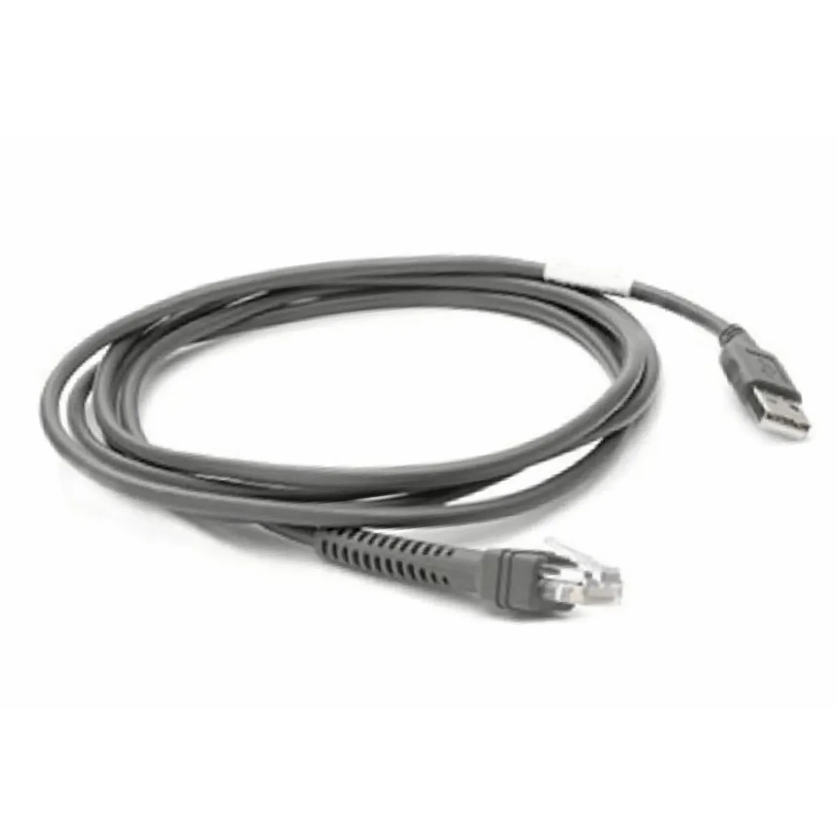 Zebra CBA-U21-S07ZBR árnyékolt USB-kábel 2,1 m fekete #1