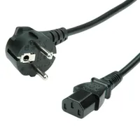 Value 19.99.1018 hálózati kábel CEE7-7-C13 1,8 m 250 V 10 A #1