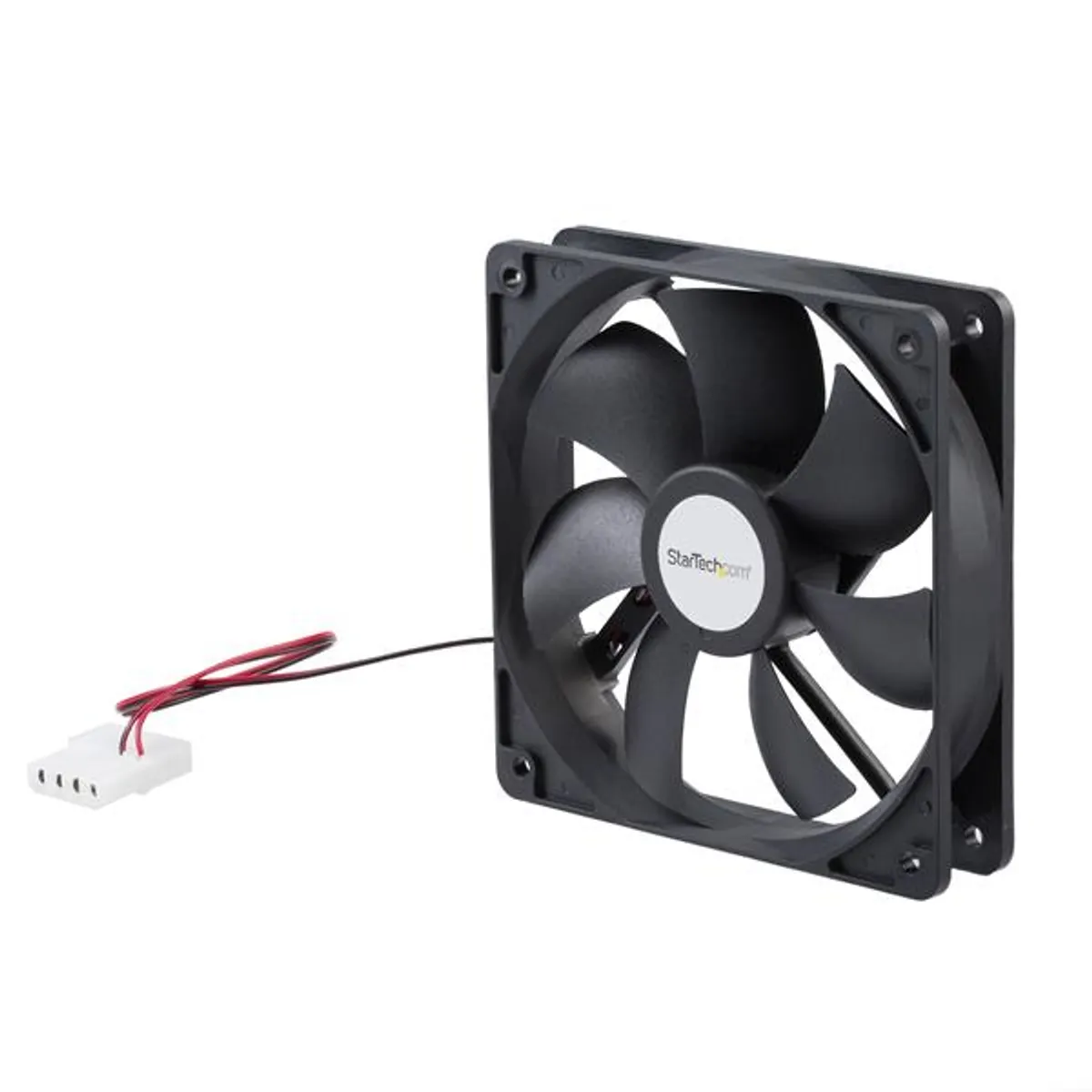 Startech.com FANBOX12 számítógép-ház ventilátor 12 cm, 2000 rpm, golyóscsapágy, 12 v, 25x120x120 mm, fekete #1