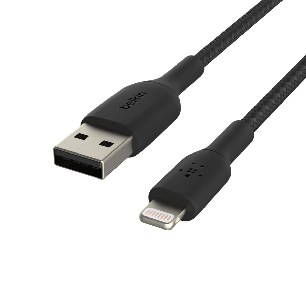 Belkin CAA002BT2MBK Lightning to USB-A kábel 2 m fonott MFi tanúsítványú #1