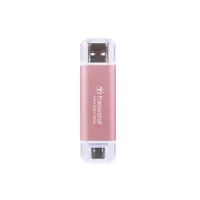 Transcend TS1TESD310P ESD310P 1 TB USB 3.2 Gen 2 USB-C rózsaszín