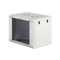 Assmann DN-37104 Dynamic-N falra szerelhető állvány 9U 60 kg IP20 biztonsági kulcs kábelvezetés