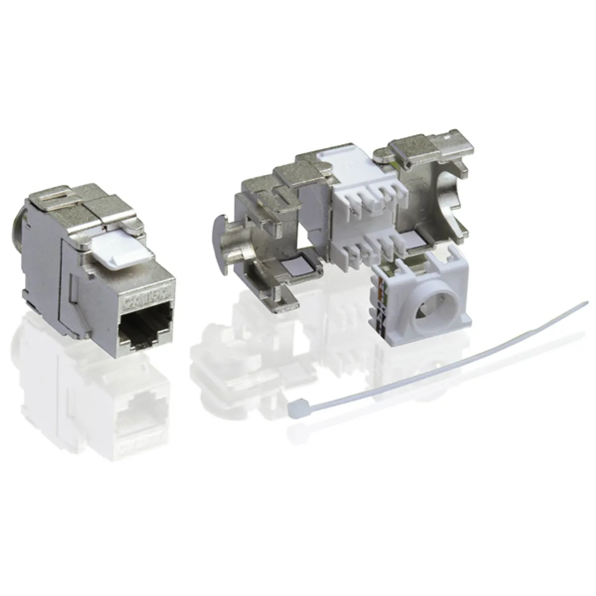 Value 26.99.0366 Keyst KAT6A KL.EA.RJ45 Geschirmt toolless ezüst #1