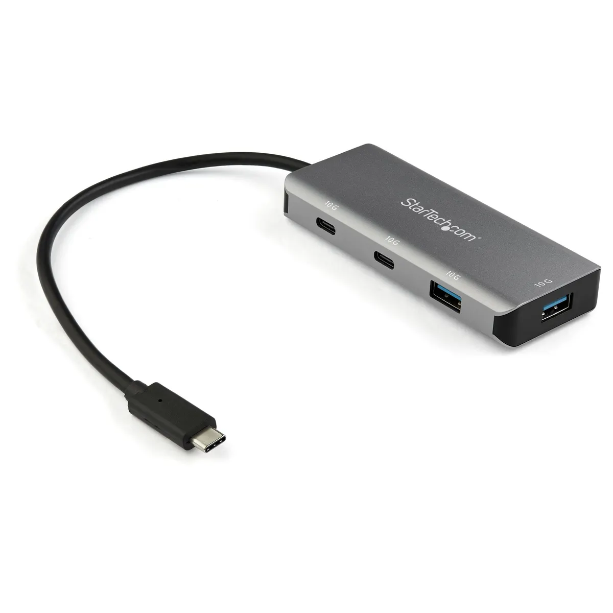 Startech.com HB31C2A2CB 4-portos USB-C hub 10 Gbps USB-C upstream 2x USB-A 2x USB-C szürke #1