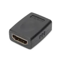 Assmann AK-330500-000-S hdmi adapter type a-type a nikkel bevonatú érintkezők fekete