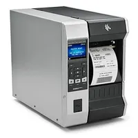 Zebra ZT61046-T2E0100Z ZT610 4in 600dpi USB BT Ethernet ZPL ZPLII XML peeler rewinder display