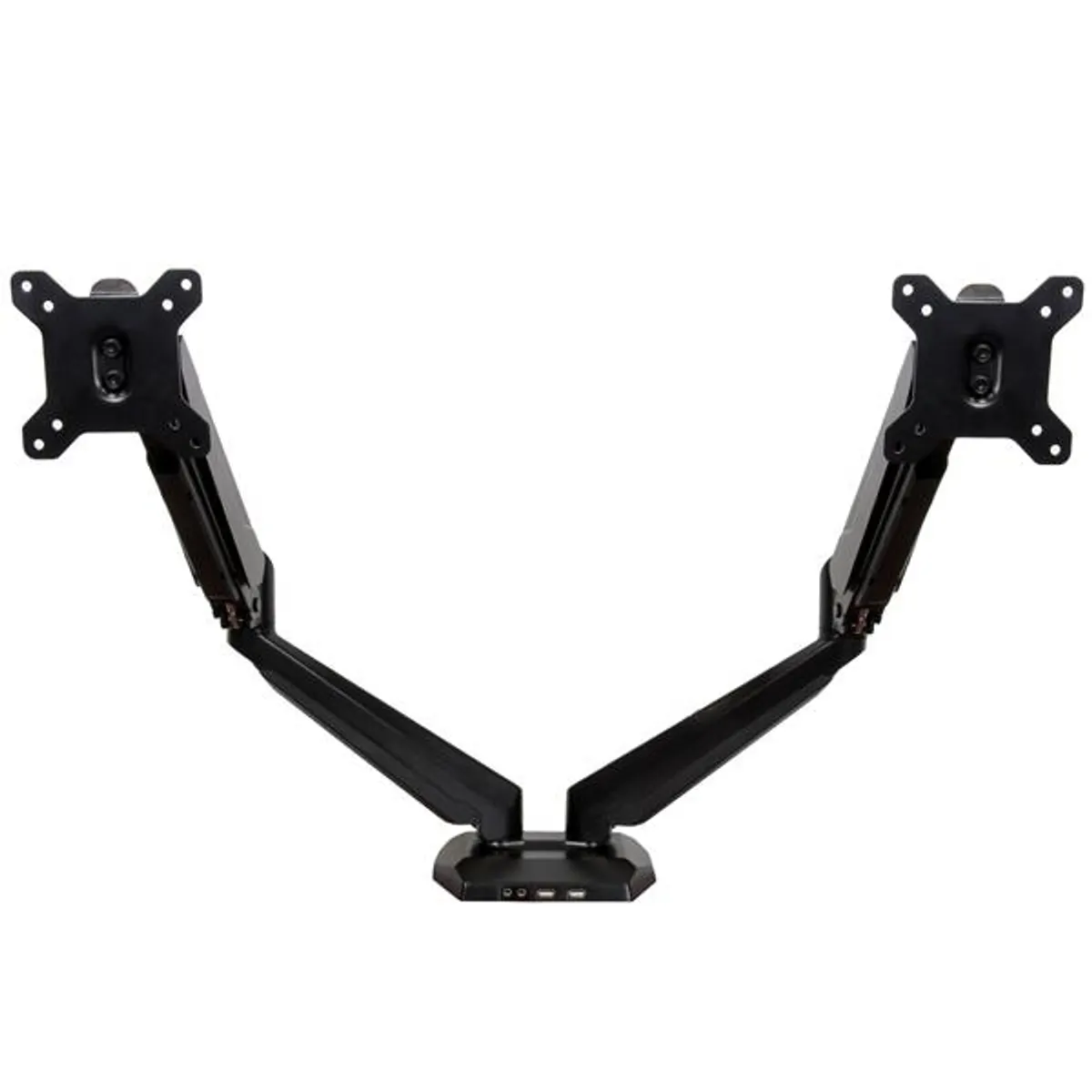 Startech.com ARMSLIMDUO duál monitortartó full motion 12"-30" VESA 75x75-100x100 elforgatás 135-360 billentés -65-90 fekete #1