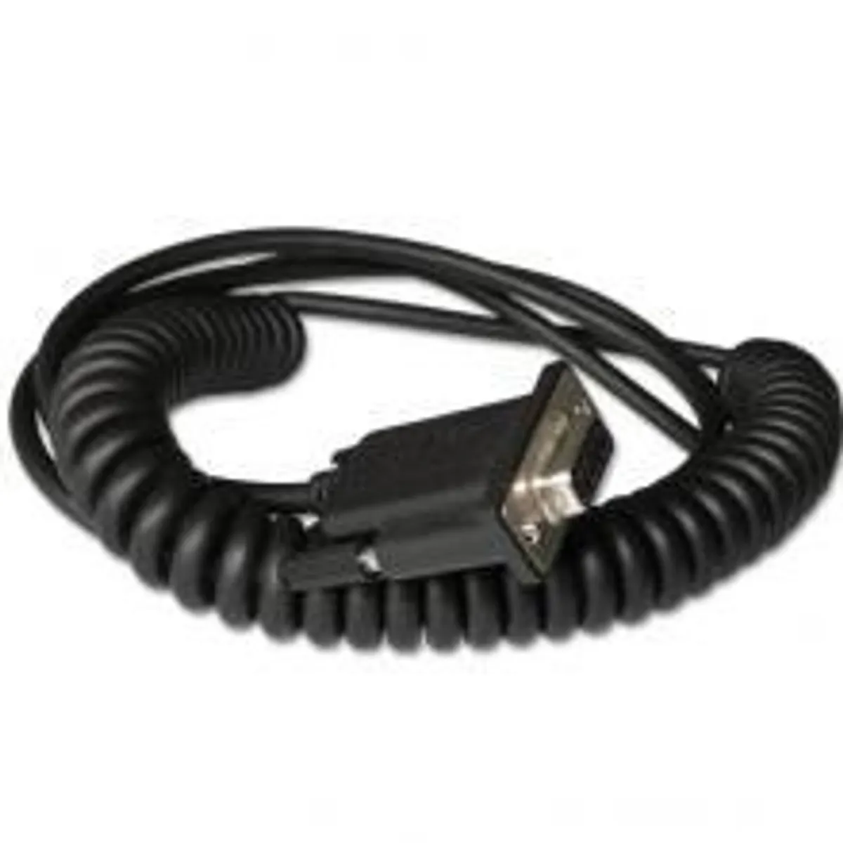 Honeywell CBL-020-300-C00 rs232 db9 női 3 m spirálos fekete 5v külső tápellátás #1