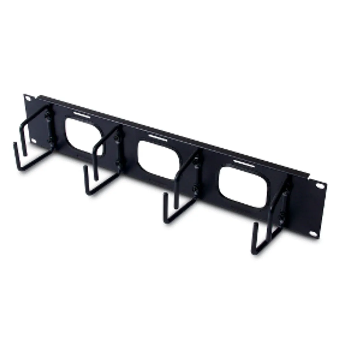 Apc AR8428 kábelkezelő panel 2U fekete pass-through NetShelter kompatibilis #1