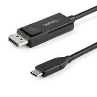 Startech.com CDP2DP1MBD USB-C DP 1.2 8K60 bidirekcionális kábel 1 m