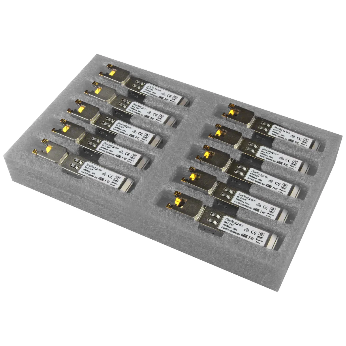 Startech.com GLCT10PKST GB RJ45 copper SFP 1000 Mbit CE RoHS #1