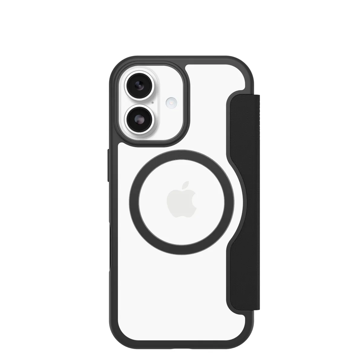 OtterBox 77-98586 React Folio MagSafe iPhone 17 Black Crystal #1