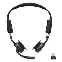 Shokz C610-AC-BK-EU-000 OpenMeet csontvezetéses headset USB-C vezeték nélküli Bluetooth zajszűrős mikrofon