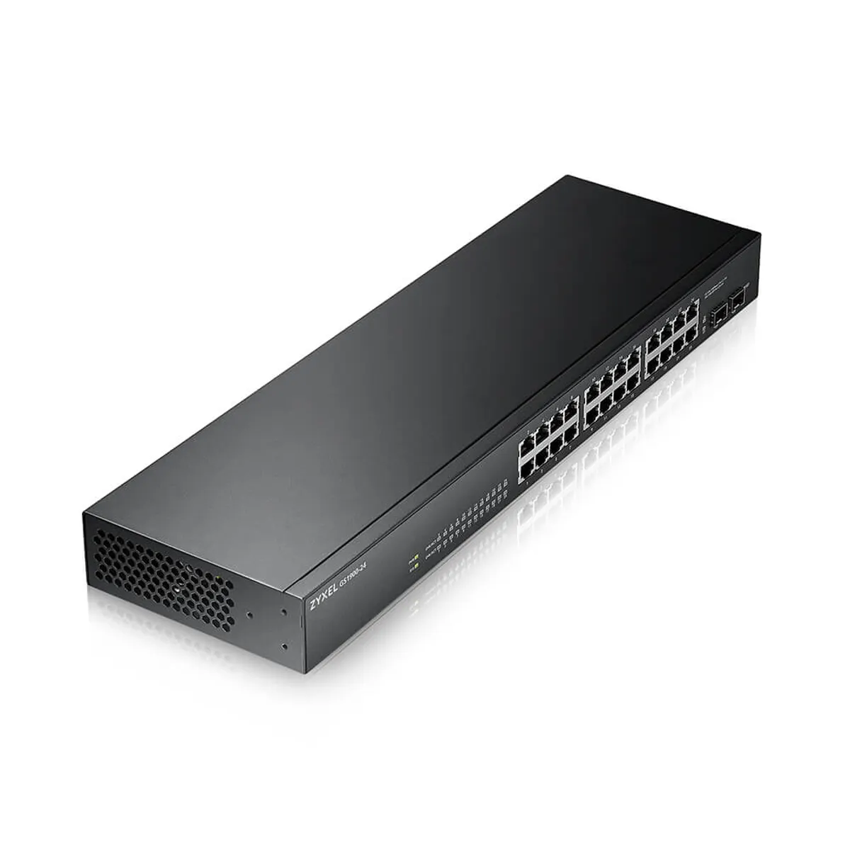 Zyxel GS1900-24-EU0102F GS1900-24 v2 L2 menedzselt kapcsoló 24-portos GbE rackmount ventilátor nélküli #1