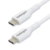 Startech.com USB2CC2MNCWHE2PK USB-C kábel 2 m USB 2.0 fehér 2 db #1