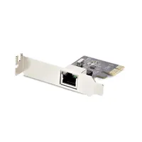 Startech.com ST1000SPEX2LT 1-port hálózati kártya pcie Ethernet 1000 Mbit/s alacsony profilú taa-kompatibilis fekete