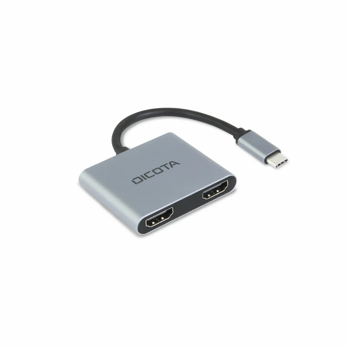 Dicota D32063 USB-C hordozható 4-in-1 mini dokkolóállomás 4K HDMI PD 100W ezüst #1