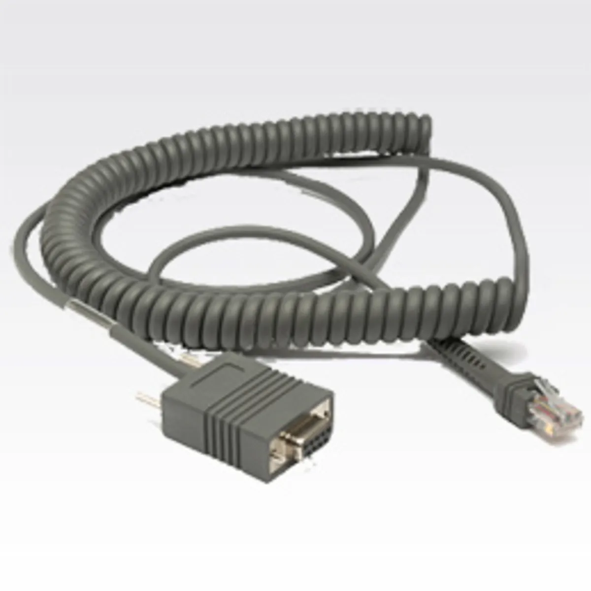 Zebra CBA-R03-C12PAR rs232 kábel db9f 3,6 m szürke #1