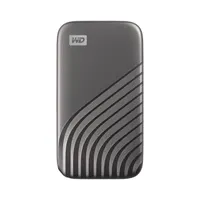 Sandisk WDBAGF0040BGY-WESN My Passport SSD 4 TB USB-C 3.2 Gen 2 256-bit AES jelszavas védelem szürke