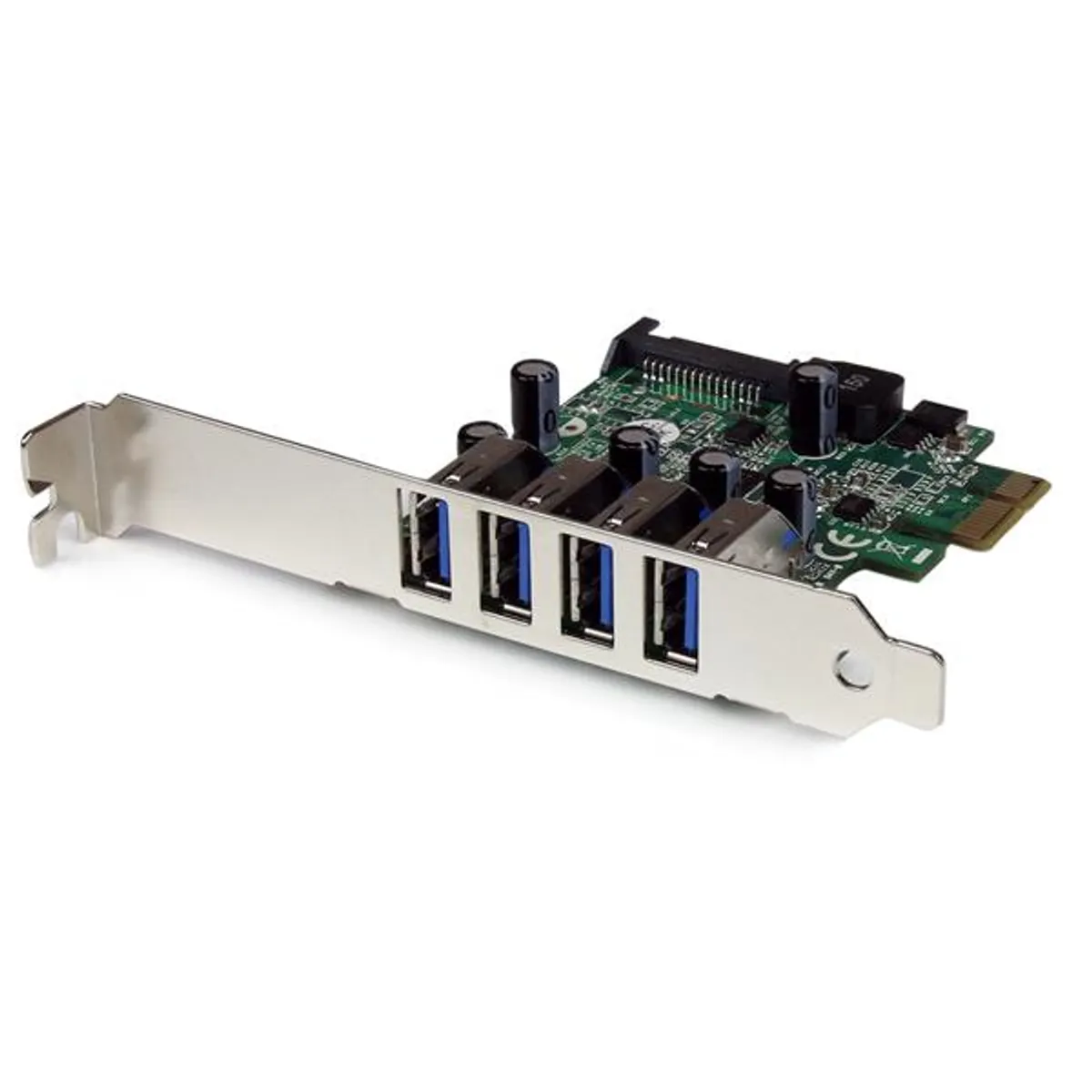 Startech.com PEXUSB3S4V 4-port USB 3.0 PCIe bővítő kártya PCIe 2.0 chipset uPD720201 #1