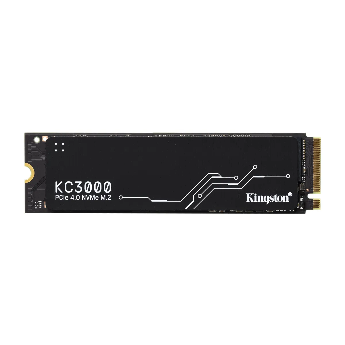 Kingston SKC3000S/512G KC3000 512GB PCIe 4.0 NVMe M.2 2280 Phison E18 3D TLC olvasás 7000 MBps írás 3900 MBps #1