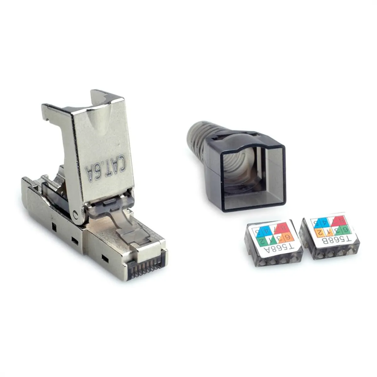 Value 26.99.0373 RJ-45 Cat6a STP ezüst #1