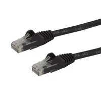 Startech.com N6PATC10MBK Cat6 patch kábel 10 m UTP RJ-45 RJ-45 arany fekete snagless