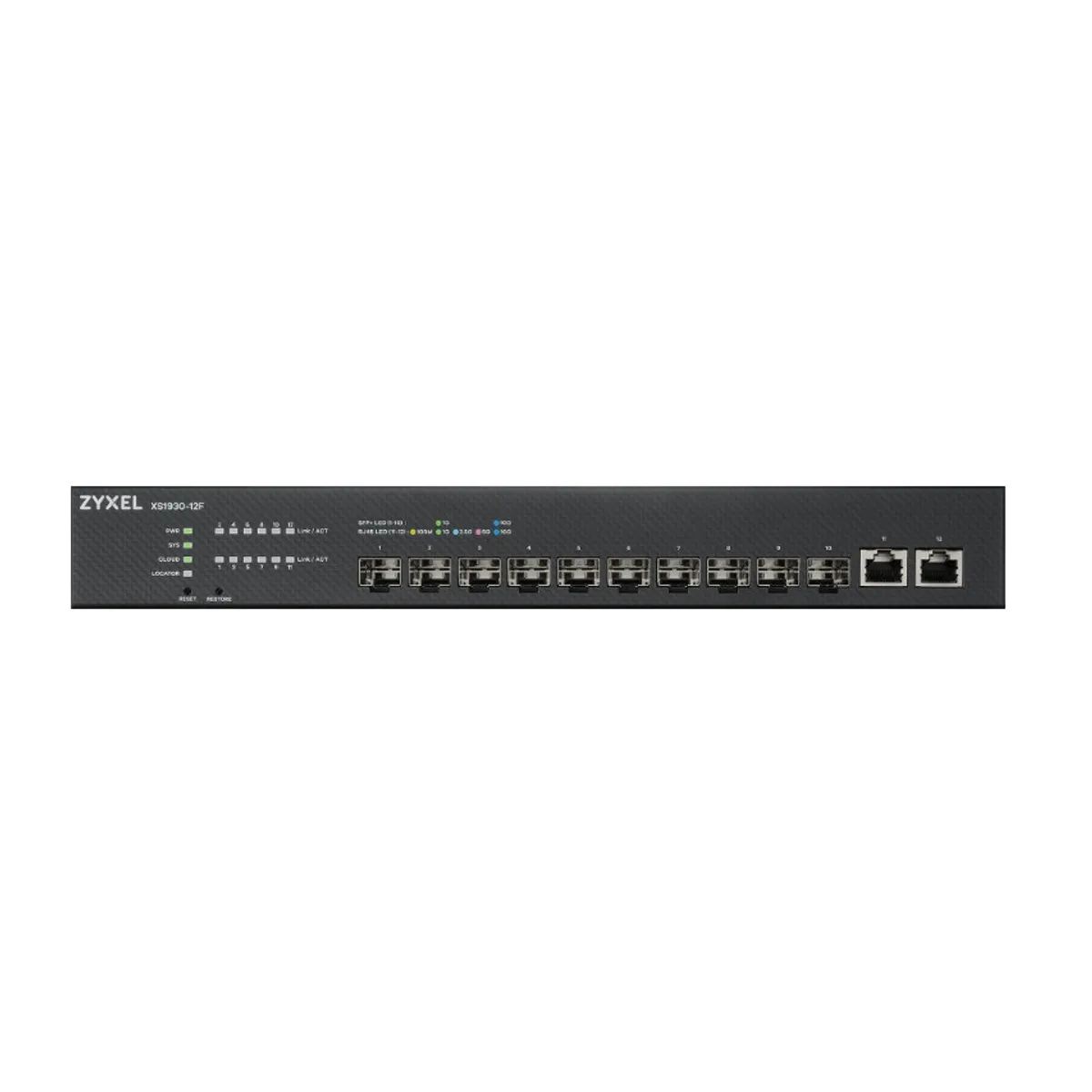 Zyxel XS1930-12F-ZZ0101F XS1930-12F 12-portos Multi-Gigabit Smart Menedzselt Switch #1