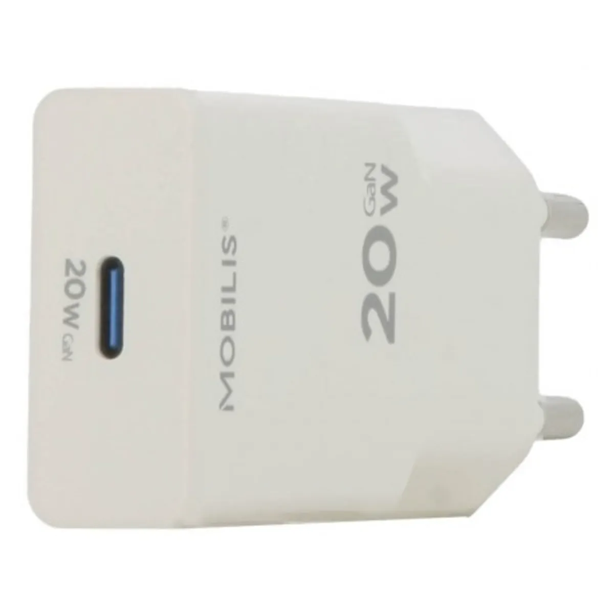 Mobilis 020025 falitöltő 20W USB-C 1 port gyorstöltés fehér beltéri univerzális #1