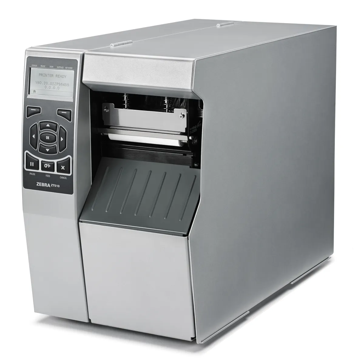 Zebra ZT510 TT 4IN 300DPI 104mm USB RS232 BT LAN ZPL ZPLII XML peeler rewinder #1